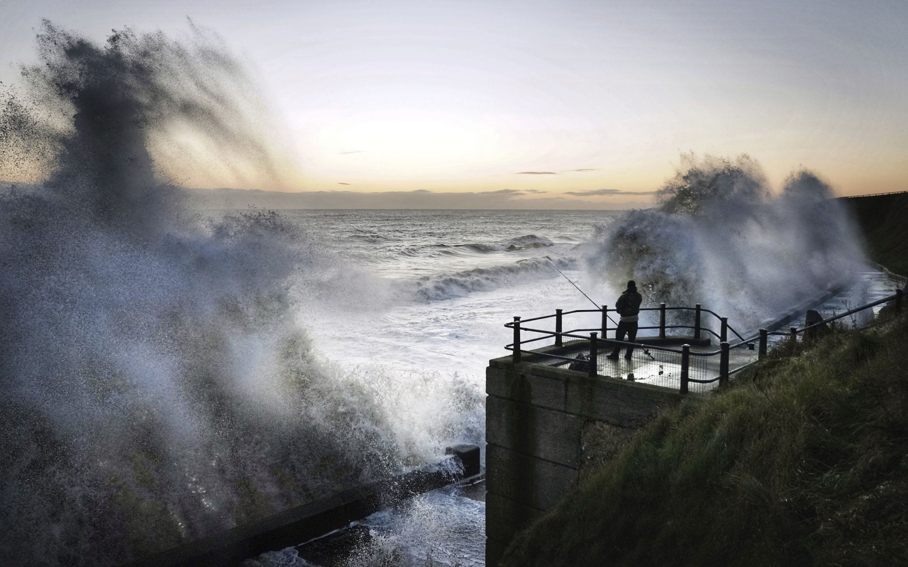 APTOPIX Britain Europe Weather